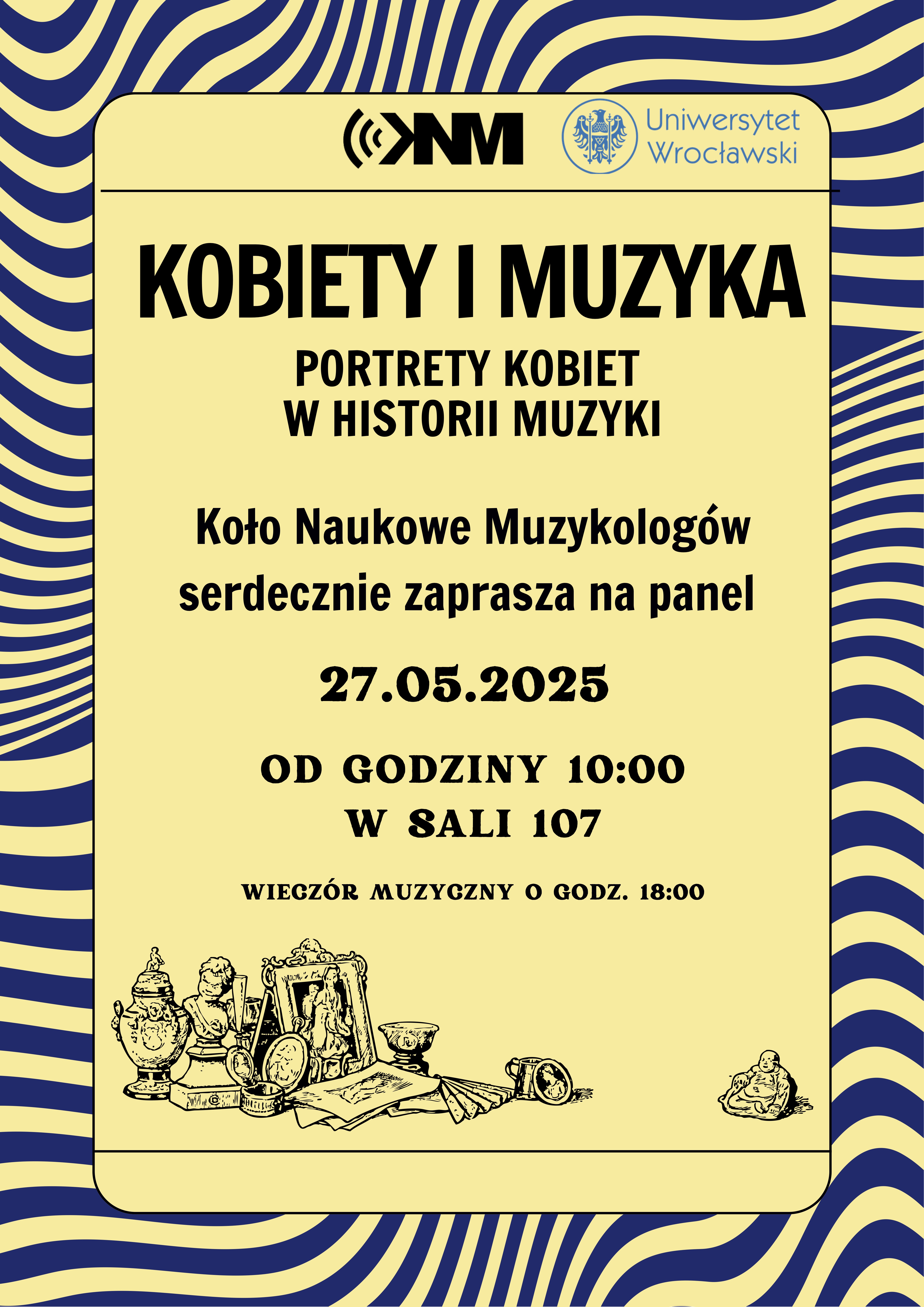 Kobiety i muzyka - plakat 